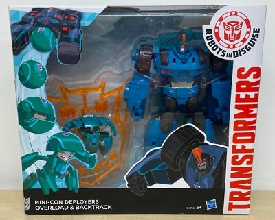 Transformers: Robots in Disguise - Overload & Backtrack figures - Mini-Con - Image 1 of 4