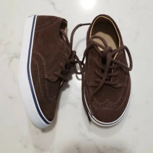 Janie Jack Boy Brown Oxfords 8 NEW Shoes - Picture 1 of 9