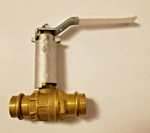 NOS Watts LFFBV-3-Press-M1 1" Press Full Port Ball Valve 600 CWP - Picture 1 of 3
