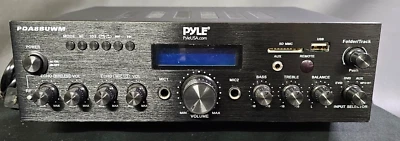 Pyle PDA8BUWM Home Theater Amplifier Bluetooth Stereo Receiver New Open Box - Image 1 of 4
