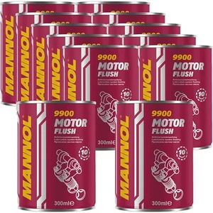 12 x 300 ml MANNOL motore flush detergente lavaggio motore pulitore motore fanghi olio - Foto 1 di 2