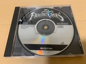 Fighting Vipers Demo Disc for Sega Saturn, Unused, Collectible, Vintage
