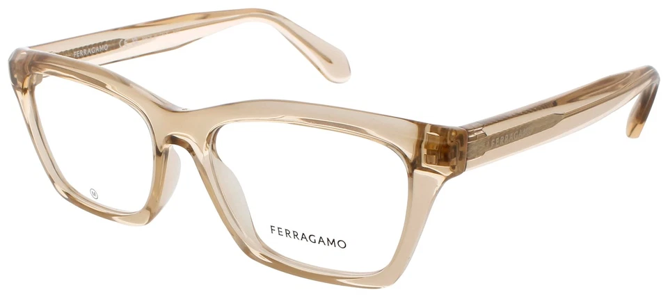 SALVATORE FERRAGAMO SF2986-259-53 Eyeglasses Eye Glasses 259 TRANSPARENT Authent - Image 1 of 1