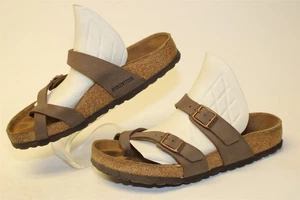 Birkenstock Size 5 R 36 Womens Mayari Toe Ring Slides Germany Made Sandals Shoes - Picture 1 of 24