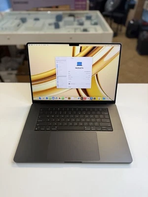 Apple MacBook Pro 16 M3 Max 48GB Ram 1TB SSD 40-Core GPU Space Black 🔋 Cycle 5 - Image 1 of 4