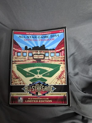 2011 Major League Baseball ALL-STAR GAME Official Program Arizona Diamondbacks  - Image 1 of 4