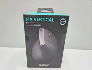 Logitech MX Vertical Advanced Ergonomic Wireless Mouse (NEW SEALED) - Picture 1 of 8