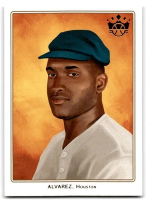 2020 Panini Diamond Kings DK 206 Yordan Alvarez Rookie Houston Astros #DK15 - Image 1 of 2