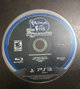 SOLO DISCO Phineas and Ferb, Across the 2nd Dimension (PS3) - Imagen 1 de 2