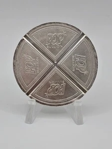 1 oz Pop Bullion Divisible Silver Fractional Round .999 Fine Silver - Picture 1 of 5