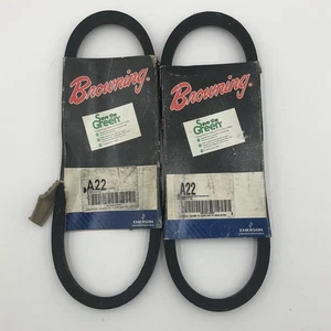 Browning A22 4L240 V-Belt 1/2 x 24in V-Belt Set Of 2 Made In USA V-Belt A22 - Picture 1 of 8