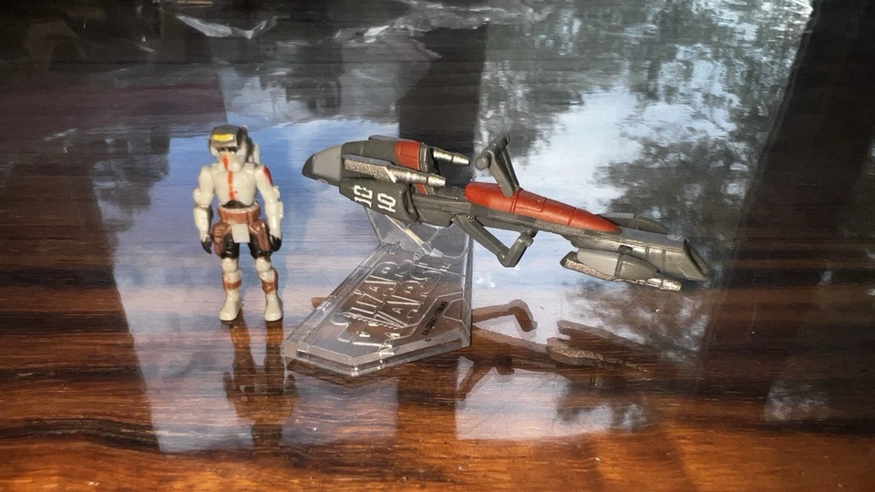 Star Wars Micro Galaxy Squadron Scout Series 3 Bad Batch Tech & Barc Speeder  - Image 1 of 1