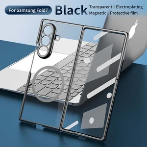 Funda protectora de pantalla magnética transparente delgada para teléfono Samsung Galaxy Z Fold7/6/5/4 - Imagen 1 de 42