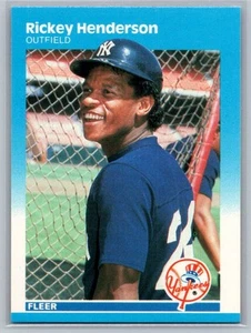 1987 Fleer Rickey Henderson #101 - Picture 1 of 2