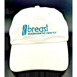 Adult BREAST DIAGNOSTIC CENTER CAP White - OSFM - Adjustable - Picture 1 of 6