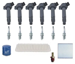 AP Tune Up Coils Plugs PCV Air Cabin & Oil Filter fits 06-08 Lexus RX400H - Picture 1 of 7
