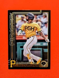 🔥Andrew McCutchen /74 -2025 Topps Series 1 Black Parallel PIRATES #42 - Picture 1 of 2