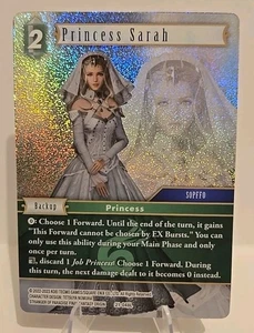 Princess Sarah Final Fantasy TCG Beyond Destiny 21-048L Foil Legend - Picture 1 of 2