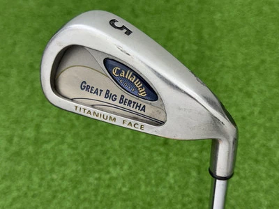 Callaway Golf Great Big Bertha Titanio Cara (5) HIERRO Derecho Acero NS Pro 950GH S Foto 1 de 4