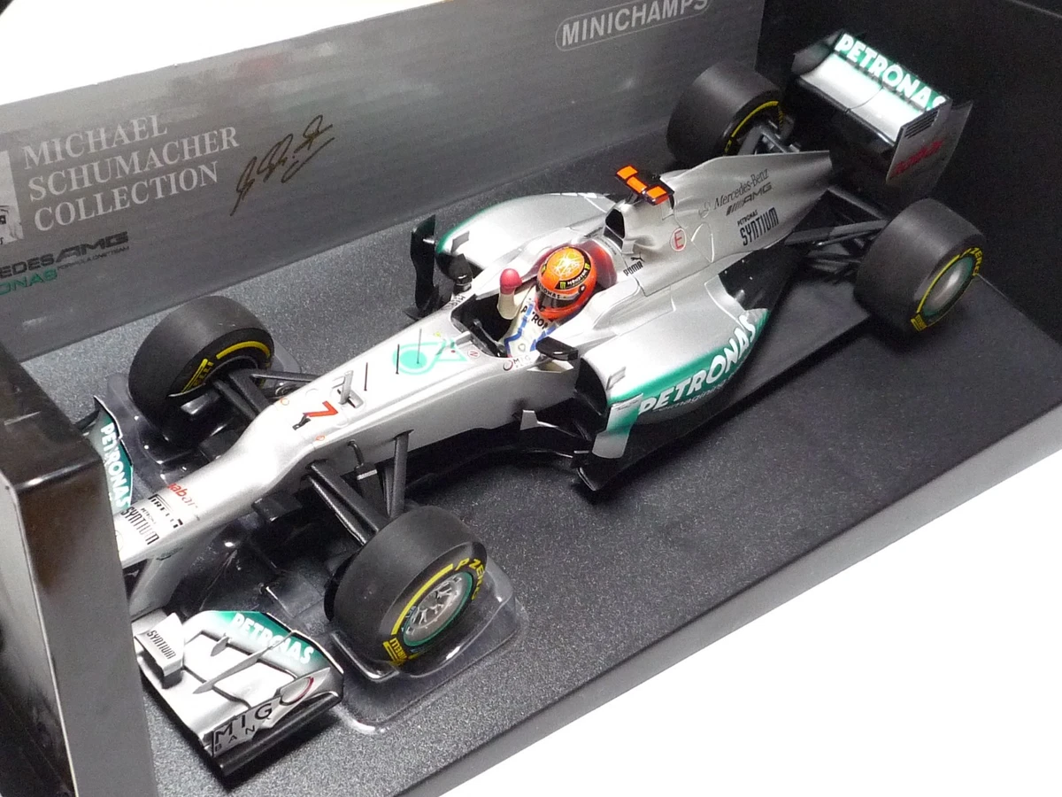 MINICHAMPS Mercedes GP Michael Schumacher Diecast Racing Cars for