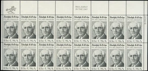 US 1976 Adolph S. Ochs Publisher Stamp Plate Block of 16 13¢ (Scott # 1700) MNH - Picture 1 of 3