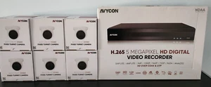 AVYCON AVK-TL91E6 / 2.8-2T 1080P HD Security Kit 8-Channel DVR 6 Turret Cameras - Picture 1 of 11