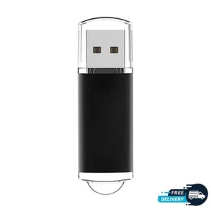 CW10029 Hochgeschwindigkeits-USB-2.0-Flash-Laufwerk mit transparenter Kappe (64 - Bild 1 von 3