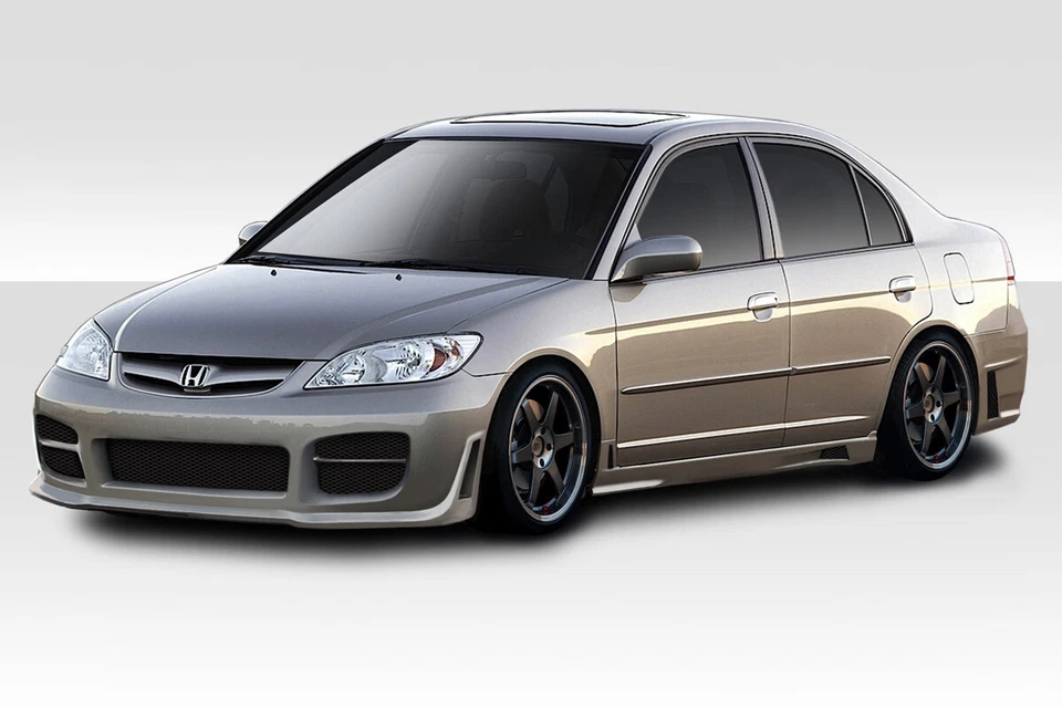 For 2004-2005 Civic 4DR Duraflex R34 Body Kit - 4 Piece Foto 1 de 4