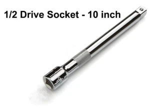 10 Zoll Chrom Vaccum strapazierfähig 1/2 Zoll Antrieb Buchse Verlängerungsstange 10 Zoll - Bild 1 von 6