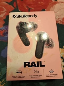 Skullcandy - Rail In-Ear Noise Cancelling True Wireless Kopfhörer - True Black - Bild 1 von 1