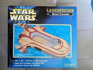 Star Wars LandSpeeder Pool Float Intex Boat/Lounge New Sealed