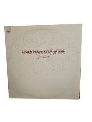 EARTH WIND AND FIRE GRATITUDE VINYL LP Tested First Press - Image 1 of 4