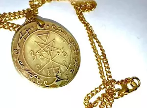 TALISMÁN LILITH BRONCE SÓLIDO Demonolatría Satanás Magia Goetia Magia Oculta/ - Imagen 1 de 1