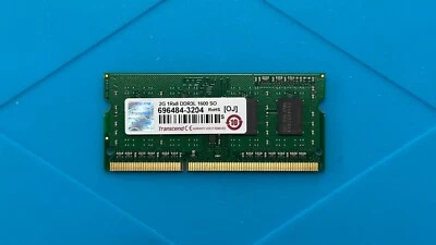 TRANSCEND 2GB SODIMM RAM DDR3L 1Rx8 | 696484-3204 - Immagine 1 di 2