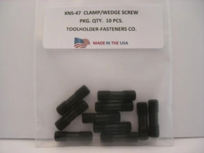 TOOLHOLDER-FASTENERS CO. PRIVATE LABEL 10 Pieces XNS-47 (STC-11) Clamp/Wedge Screw