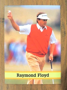 RAYMOND FLOYD  1993 U.K. FAX PAX FAMOUS GOLFERS #12    GOLF LEGEND - Picture 1 of 1