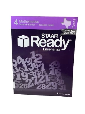 STAAR Ready Instruction -Mathematics 4 Teacher Guide, Spanish Edition - Image 1 of 4