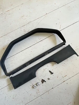 BMW E30 325i 318i 325e Instrument Cluster Gauge Trim bezel  w/ hardware - Image 1 of 4