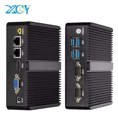 XCY X30G Series Fanless IndustrialMini PC, Intel Processors, DDR3L RAM - Image 1 of 4