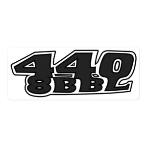 Mopar 440 8 BBL Barrel 2 X 4 Long Short Ram Tunnel Cuda GTX 69.5 Roadrunner BLK - Picture 1 of 4