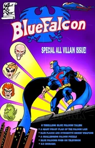 Blue Falcon Original 'All Villain Issue" 11 X 17 Poster - Picture 1 of 1