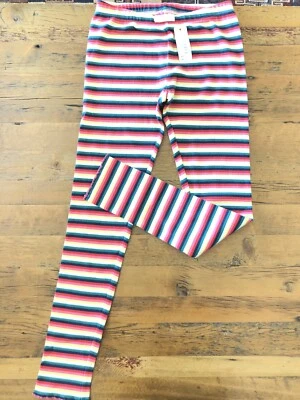 New With Tags Gymboree Girls Size Large (10-12) Multicolor Striped Knit Leggings - Image 1 of 4