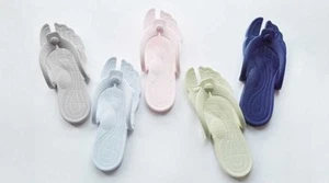 Foldable Light Sandals Unisex for Beach In-flight Indoor Slippers 26cm - Picture 1 of 34