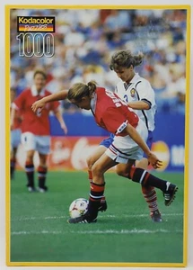 Kodacolor 1000 piece jigsaw puzzle vintage Rosa Art Kodak Soccer Mania sealed - Picture 1 of 12