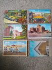 Vintage Lot 6 New Jersey Postcards Asburypark Shalfonte-Haddon Hall Stacytrent +
