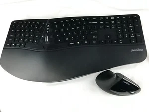 Wireless Ergonomic Keyboard Vertical Mouse Set PERIDUO-605 2.4GHz Perixx NO USB - Picture 1 of 22