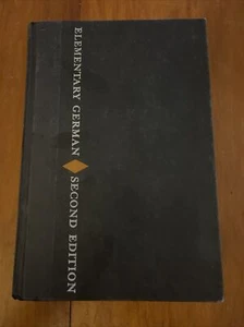 Elementary German Second Edition 1957 Hardback - Picture 1 of 8