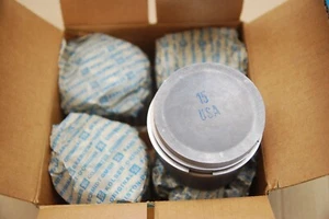 VW Golf Rabbit Scirocco Dasher 1471 1.5 1500 1974-1980 pistons set 77mm BR FH - Picture 1 of 4