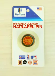NEW Vtg WinCraft Detroit Pistons Old Logo Enamel Lapel Pin - Picture 1 of 2