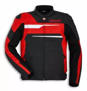 DUCATI C1 SPEED EVO PERFORMANCE LEATHER JACKET EU50 981043650 *WAS £449* - Picture 1 of 2
